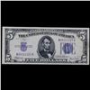 Image 9 : Set of 4x Consecutive 1934C $5 Blue Seal Silver Certificates, All CU Grade Grades Choice CU