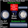 Image 1 : Buffalo Nickel Shotgun Roll in Old Bank Style 'Bell Telephone'  Wrapper 1919 &d Mint Ends Grades