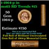 Image 1 : Shotgun Lincoln 1c roll, 1964-p 50 pcs Brandt Wrapper.
