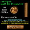Image 1 : Shotgun Lincoln 1c roll, 1974-p 50 pcs Brandt Wrapper.