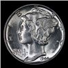 Image 2 : 1944-p Mercury Dime Near TOP POP! 10c Graded ms67+ BY SEGS