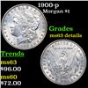 Image 1 : 1900-p Morgan Dollar $1 Grades Unc Details