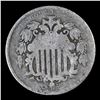 Image 2 : 1868 Shield Nickel 5c Grades vg, very good