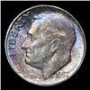 Image 2 : 1957-p Roosevelt Dime 10c Grades GEM++ Unc