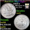 ***Auction Highlight*** 1903-s Morgan Dollar $1 Graded Choice AU By USCG (fc)