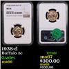 Image 1 : NGC 1938-d Buffalo Nickel 5c Graded ms66 By NGC