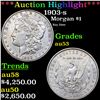 Image 1 : 1903-s Morgan Dollar $1 Graded Select AU By USCG