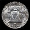 Image 3 : 1954-d Franklin Half Dollar 50c Grades Choice Unc FBL