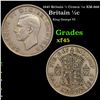 Image 1 : 1947 Britain 1/2 Crown 1/2c KM-866 Grades xf+