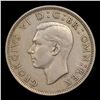 Image 2 : 1947 Britain 1/2 Crown 1/2c KM-866 Grades xf+