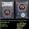 Image 1 : PCGS 1982-p Zinc Large Date Lincoln Cent 35th Anniversary Holder 1c Graded ms67 rd By PCGS
