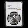 Image 2 : NGC 1988-d Olympics $1 Modern Commem Dollar TOP POP!  $1 Graded ms70 By NGC