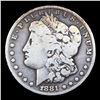 Image 2 : 1881-cc Morgan Dollar $1 Graded f12 BY SEGS