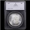 Image 4 : 1878-p Rev '79 Morgan Dollar $1 Graded ms63 pl By SEGS