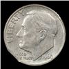 Image 2 : 1960-p Roosevelt Dime Mint Error 10c Grades Select Unc