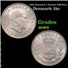 Image 1 : 1968 Denmark 5 Kroner KM-853.1 Grades Choice Unc