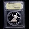 Image 2 : Proof 1997-s Robinson Modern Commem Dollar $1 Graded GEM++ Proof Deep Cameo BY USCG