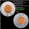 1961-d Metuchen Coin Convention Lucky Lincoln 1c Lincoln Cent 1c Grades NG