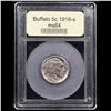 Image 4 : ***Auction Highlight*** 1916-s Buffalo Nickel 5c Graded Choice Unc By USCG (fc)