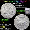 ***Auction Highlight*** 1889-cc Morgan Dollar $1 Graded vf30 By SEGS (fc)