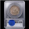 Image 5 : 1875-cc Seated Half Dollar 50c Graded vf30 BY SEGS