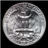 Image 3 : 1954-d Washington Quarter 25c Grades Choice+ Unc
