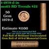 Image 1 : Shotgun Lincoln 1c roll, 1979-d 50 pcs Brandt Wrapper.