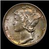 Image 2 : 1943-p Mercury Dime 10c Grades Choice Unc