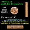 Image 1 : Shotgun Lincoln 1c roll, 1980-p 50 pcs Brandt Wrapper.