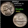 Image 1 : 1944-p Jefferson Nickel 5c Grades Choice Unc