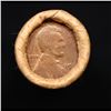 Image 2 : Mixed small cents 1c orig shotgun roll, 1918-d Wheat Cent, 1889 Indian Cent other end, Brinks Wrappe
