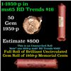 Image 1 : Shotgun Lincoln 1c roll, 1959-p 50 pcs Brandt Wrapper.