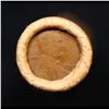 Image 2 : Mixed small cents 1c orig shotgun roll, 1917-d Wheat Cent, 1887 Indian Cent other end, Brinks Wrappe
