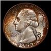 Image 2 : 1952-s Washington Quarter 25c Grades GEM+ Unc