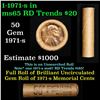 Image 1 : Shotgun Lincoln 1c roll, 1971-s 50 pcs Brandt Wrapper.