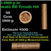 Image 1 : Shotgun Lincoln 1c roll, 1966-p 50 pcs Brandt Wrapper.