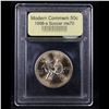 Image 2 : 1996-s Olympics Soccer Modern Commem Half Dollar 50c Graded ms70, Perfection BY USCG