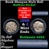 Image 1 : Buffalo Nickel Shotgun Roll in Old Bank Style 'Bell Telephone'  Wrapper 1925 &d Mint Ends