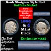 Image 1 : Buffalo Nickel Shotgun Roll in Old Bank Style 'Bell Telephone'  Wrapper 1926 &d Mint Ends