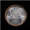 Image 3 : ***Auction Highlight*** Full $20 Bank of Montreal Roll of Silver Mix date with 1966 Ends, Canadian D