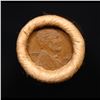 Image 2 : Mixed small cents 1c orig shotgun roll, 1918-s Wheat Cent, 1890 Indian Cent other end, Brinks Wrappe