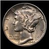 Image 2 : 1944-p Mercury Dime 10c Grades Select+ Unc