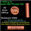 Image 1 : Shotgun Lincoln 1c roll, 1995-p 50 pcs Brandt Wrapper.