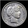 Image 2 : 1914-d Barber Dime 10c Grades Select AU