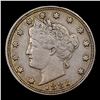 Image 2 : 1883 n/c Liberty Nickel 5c Grades xf+