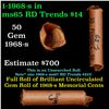 Image 1 : Shotgun Lincoln 1c roll, 1968-s 50 pcs Brandt Wrapper.
