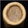 Image 3 : Mixed small cents 1c orig shotgun roll, 1918-s Wheat Cent, 1897 Indian Cent other end, Brinks Wrappe