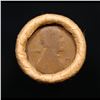 Image 2 : Mixed small cents 1c orig shotgun roll, 1916-s Wheat Cent, 1897 Indian Cent other end, Brinks Wrappe