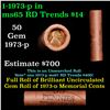 Image 1 : Shotgun Lincoln 1c roll, 1973-p 50 pcs Standard Johnson Wrapper.