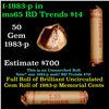 Image 1 : Shotgun Lincoln 1c roll, 1983-p 50 pcs Brandt Wrapper.